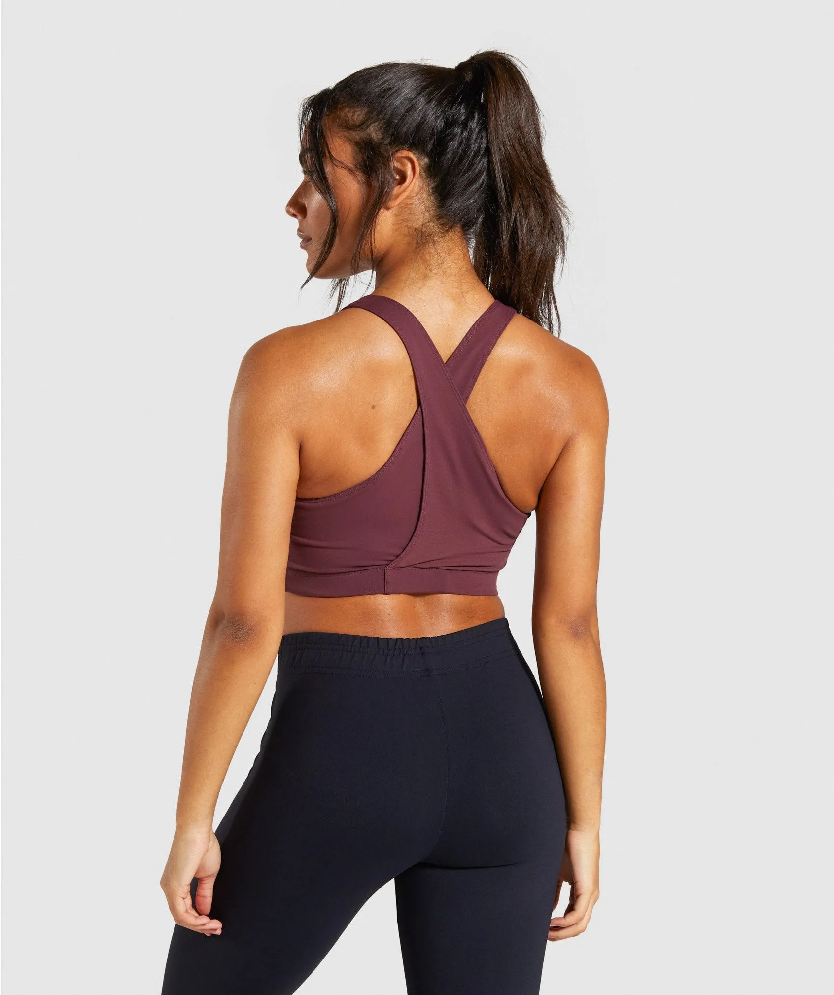 Gymshark Ark Sports Bra - Berry Red