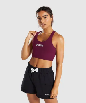 Gymshark Ark Sports Bra - Dark Ruby