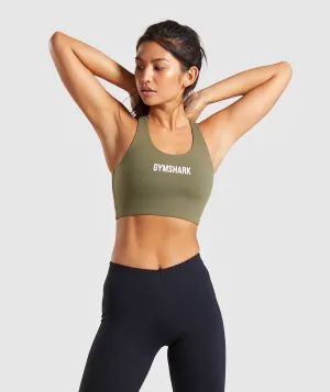 Gymshark Ark Sports Bra - Khaki