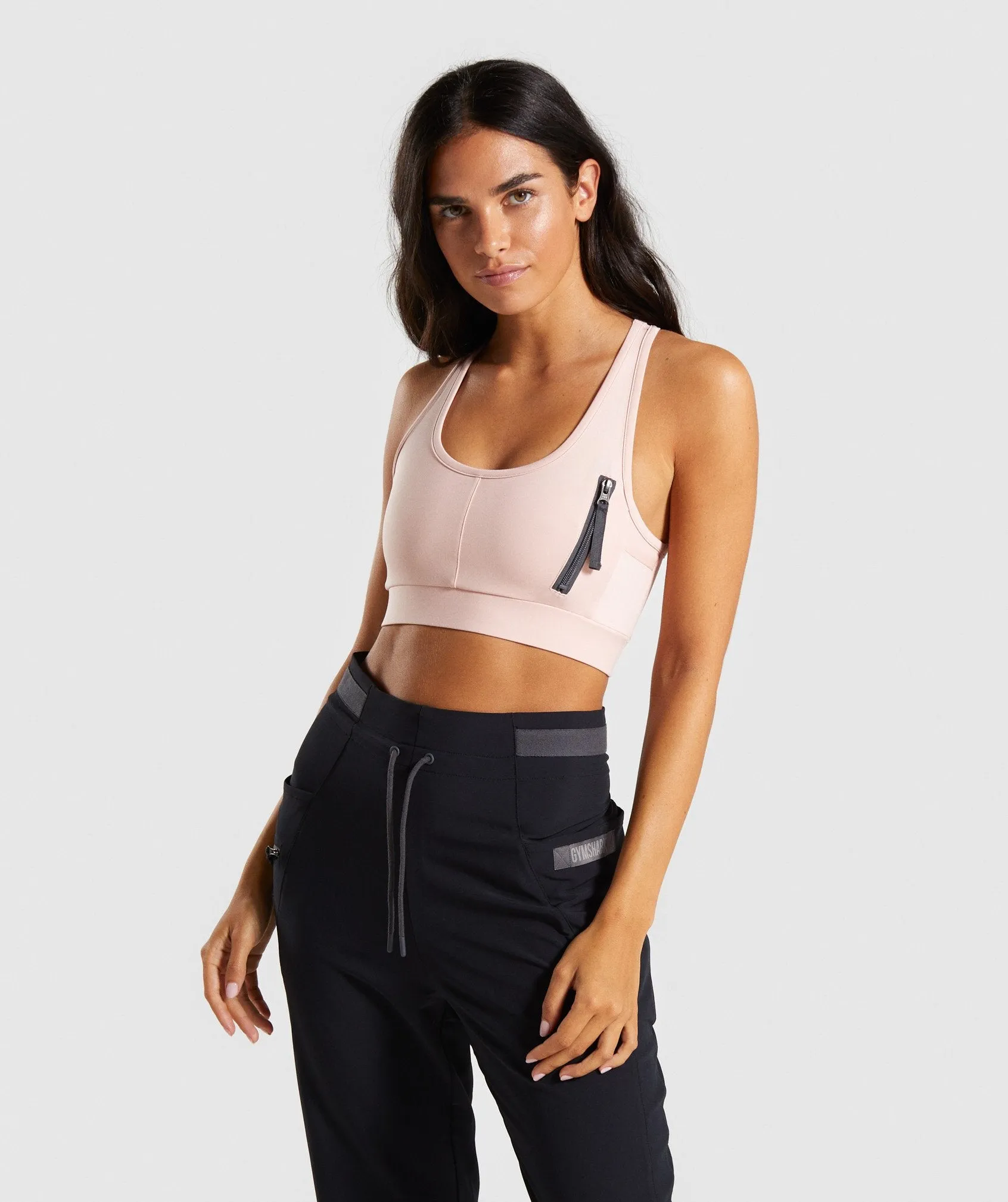 Gymshark Box Utility Bralette - Pink