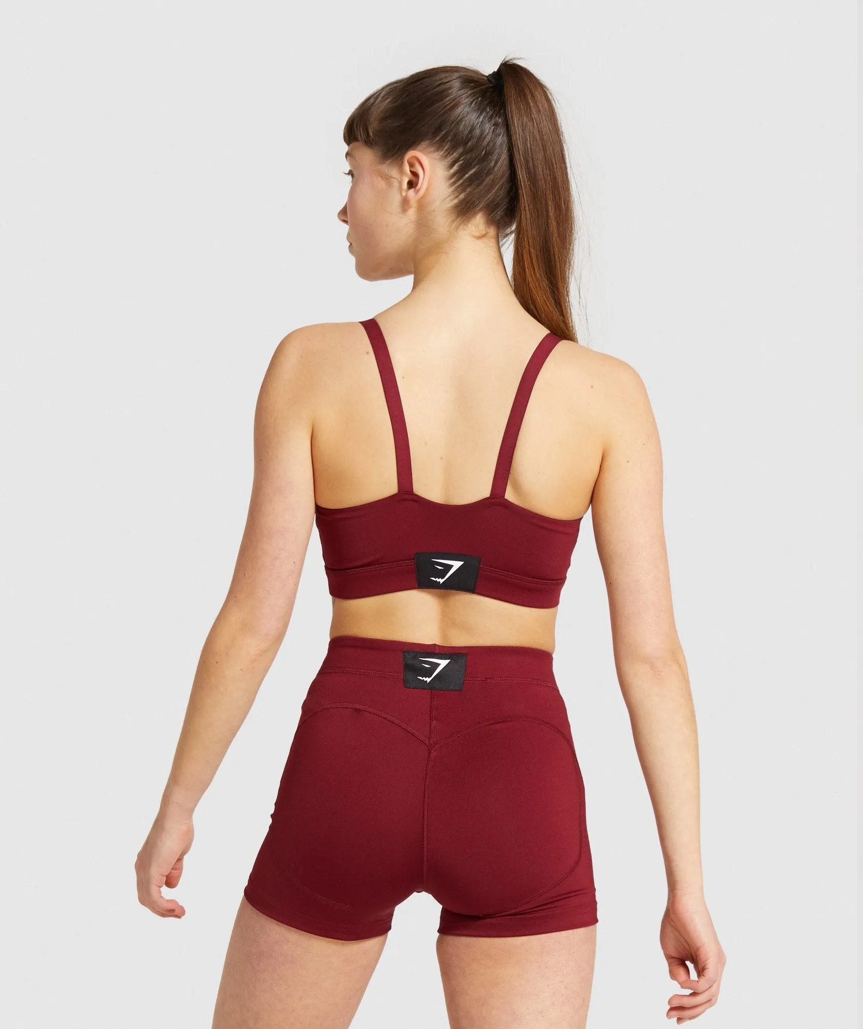 Gymshark Combat Sports Bra - Claret