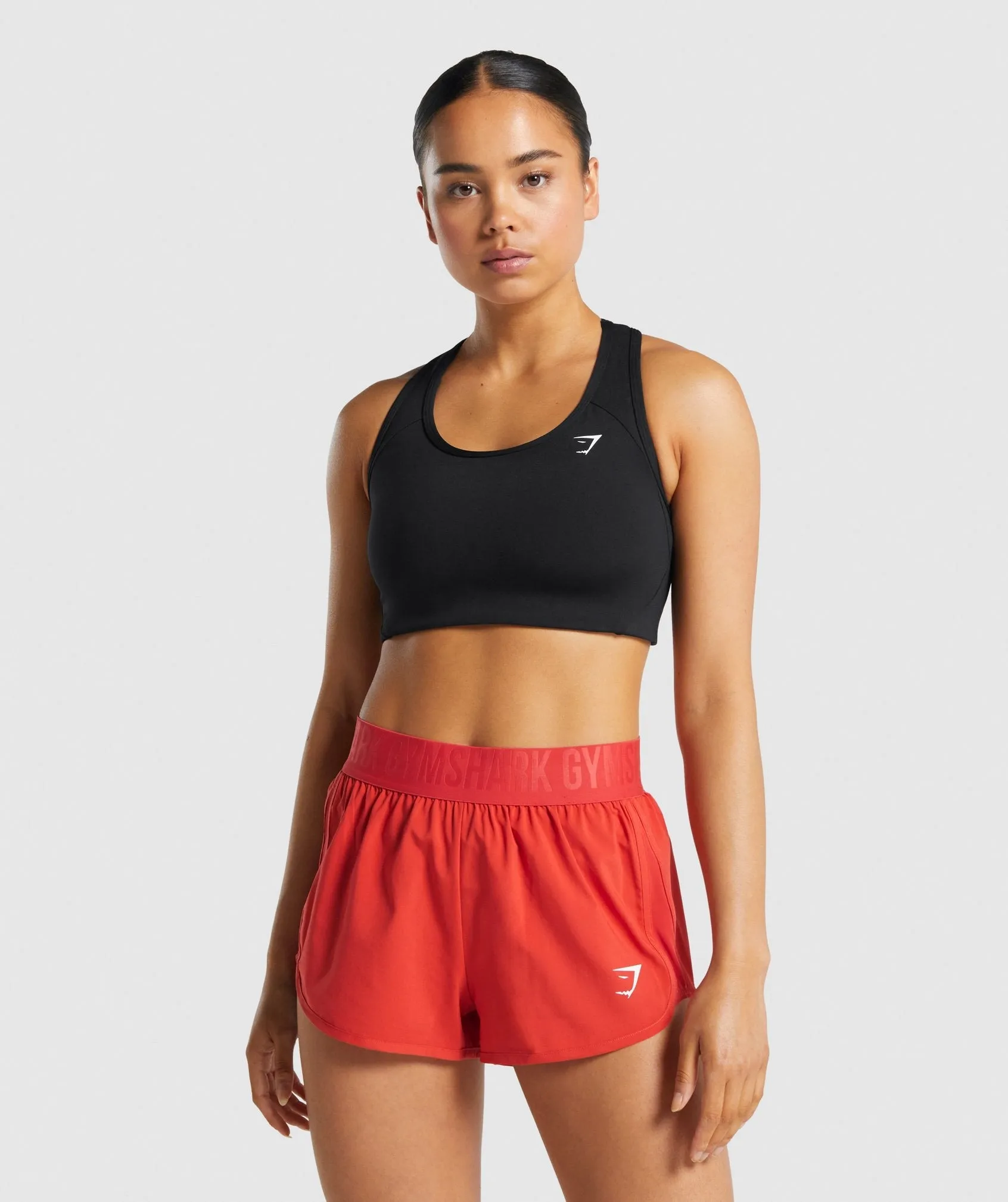 Gymshark Essential Racer Back Sports Bra - Black