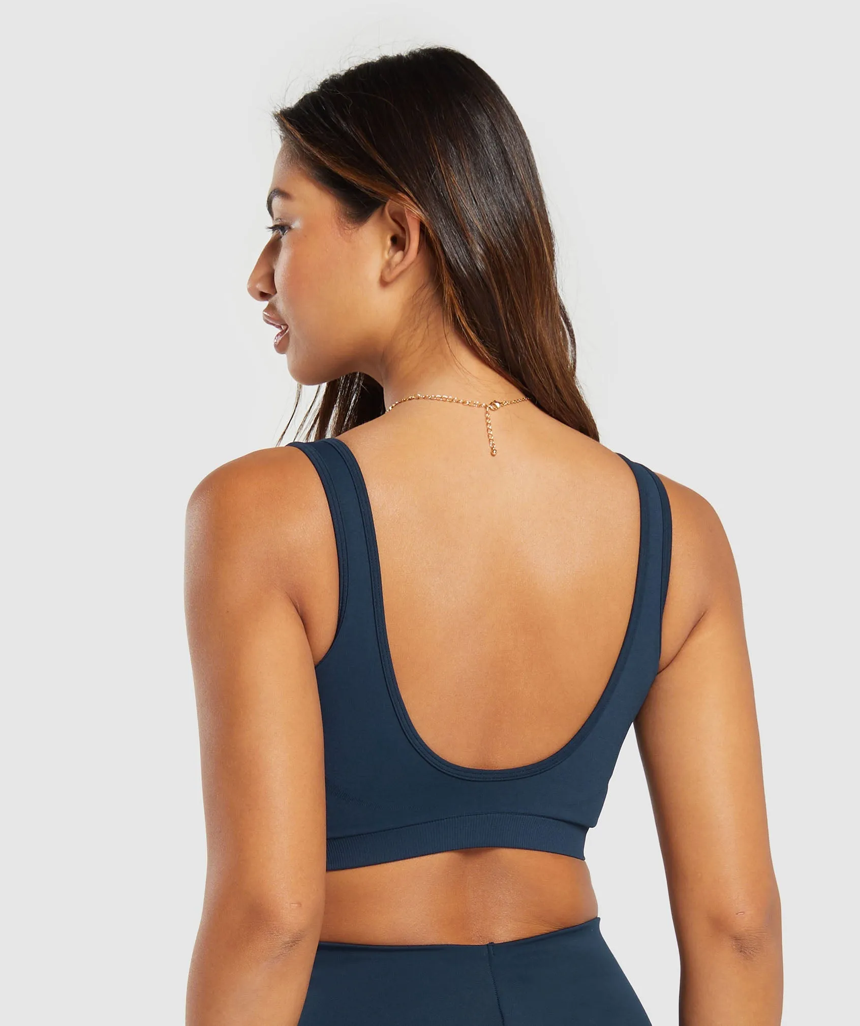 Gymshark Everyday Seamless Sports Bra - Navy