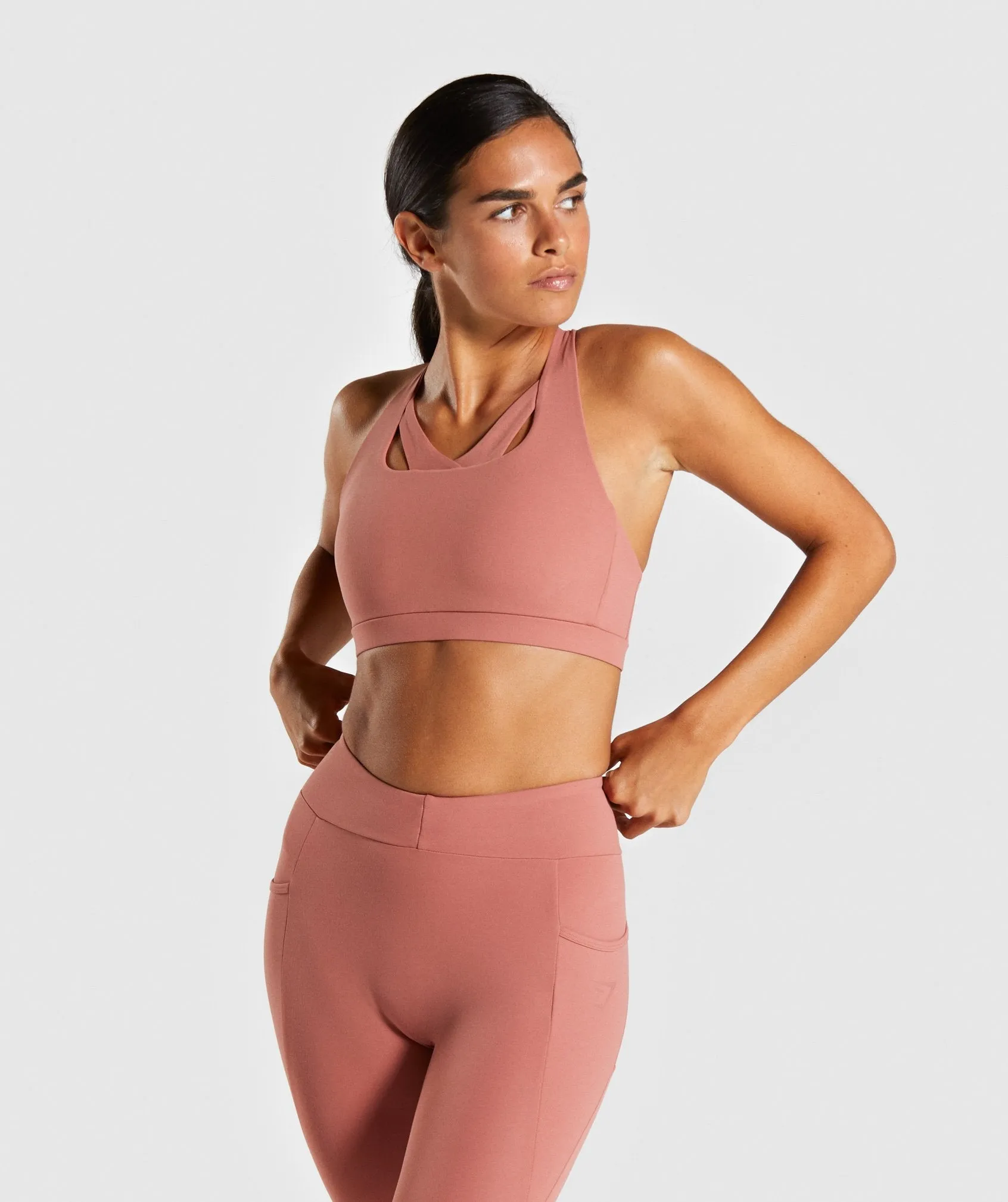 Gymshark Sculpt Sports Bra - Blush