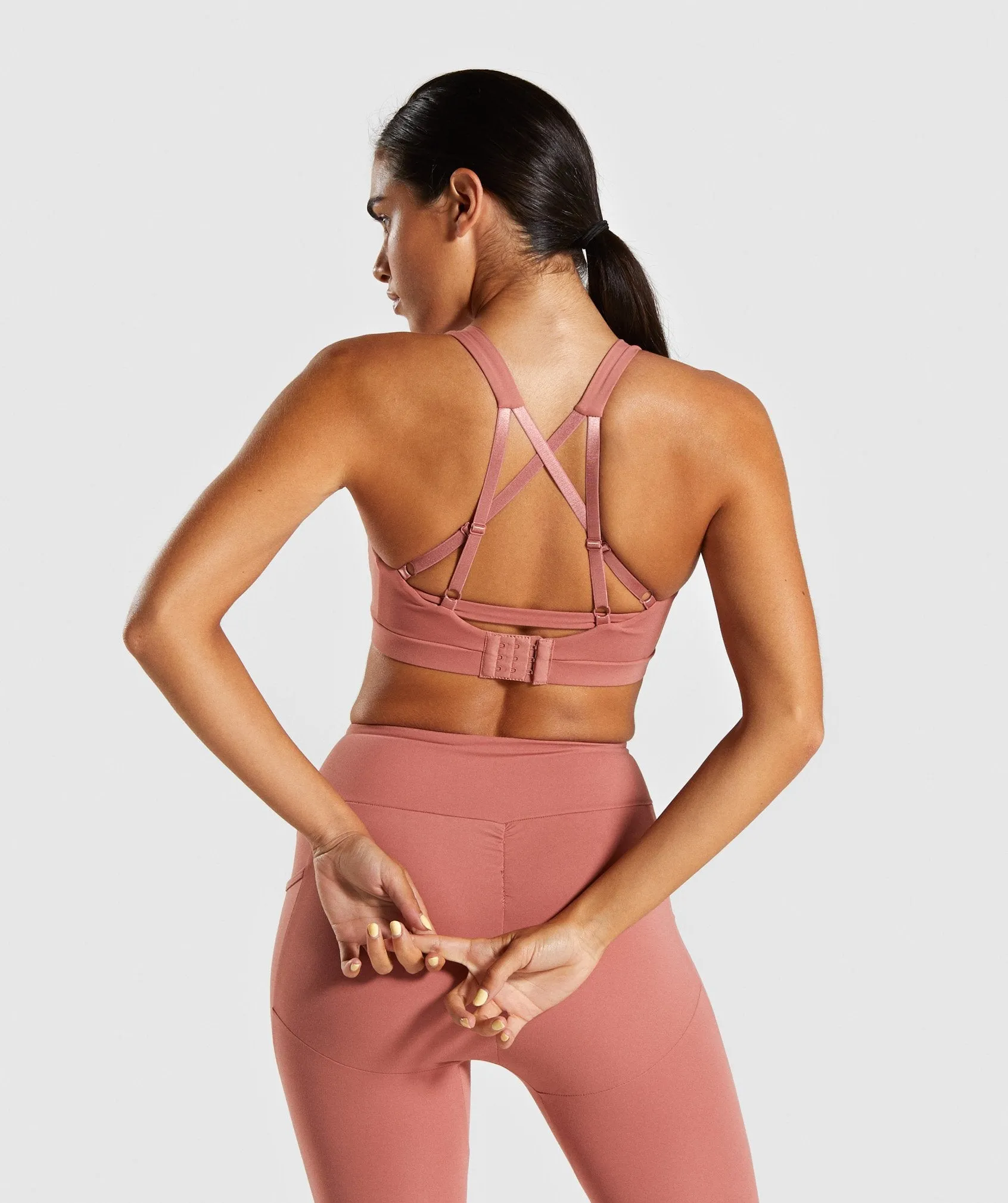 Gymshark Sculpt Sports Bra - Blush