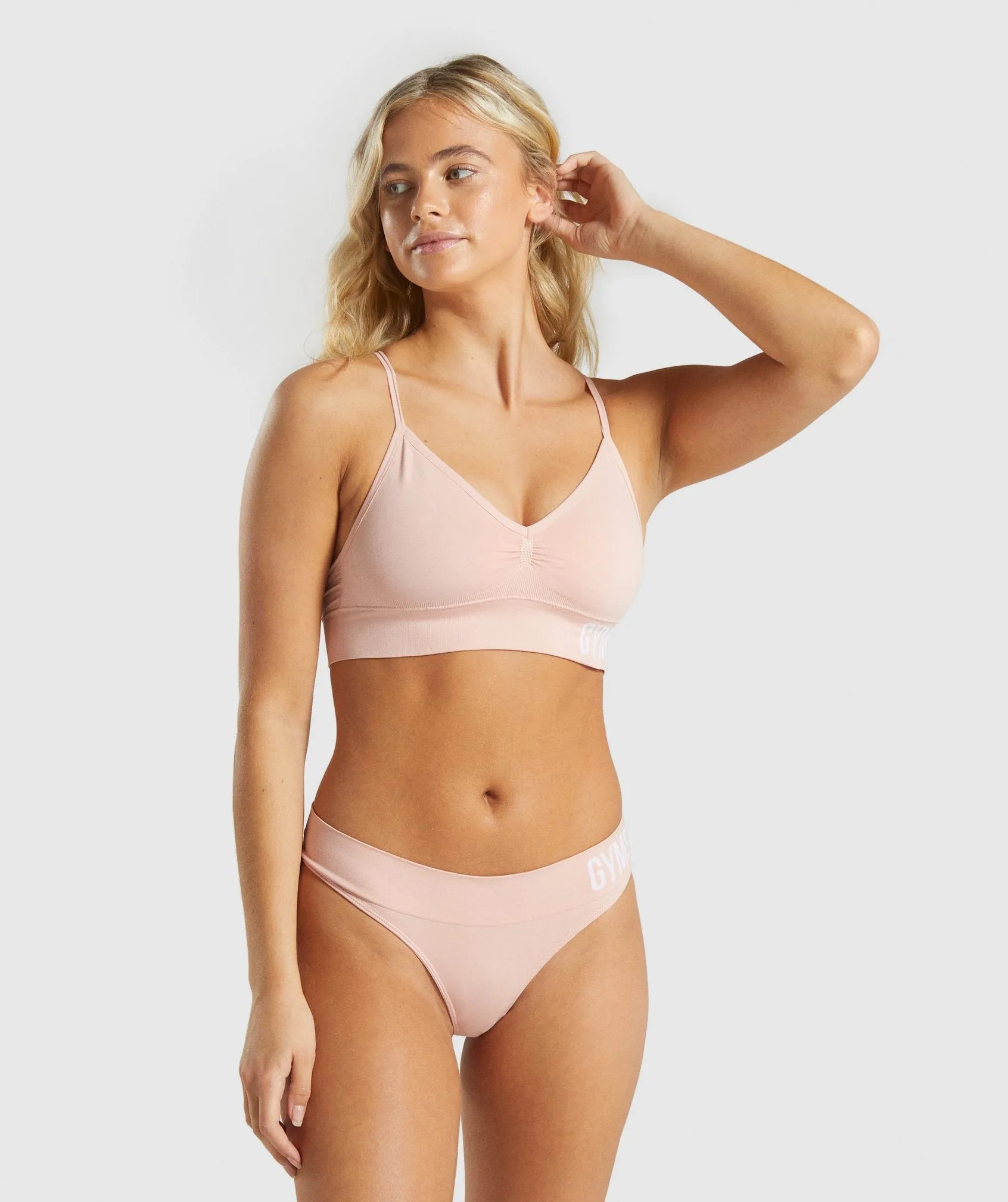 Gymshark Seamless Bralette - Pink