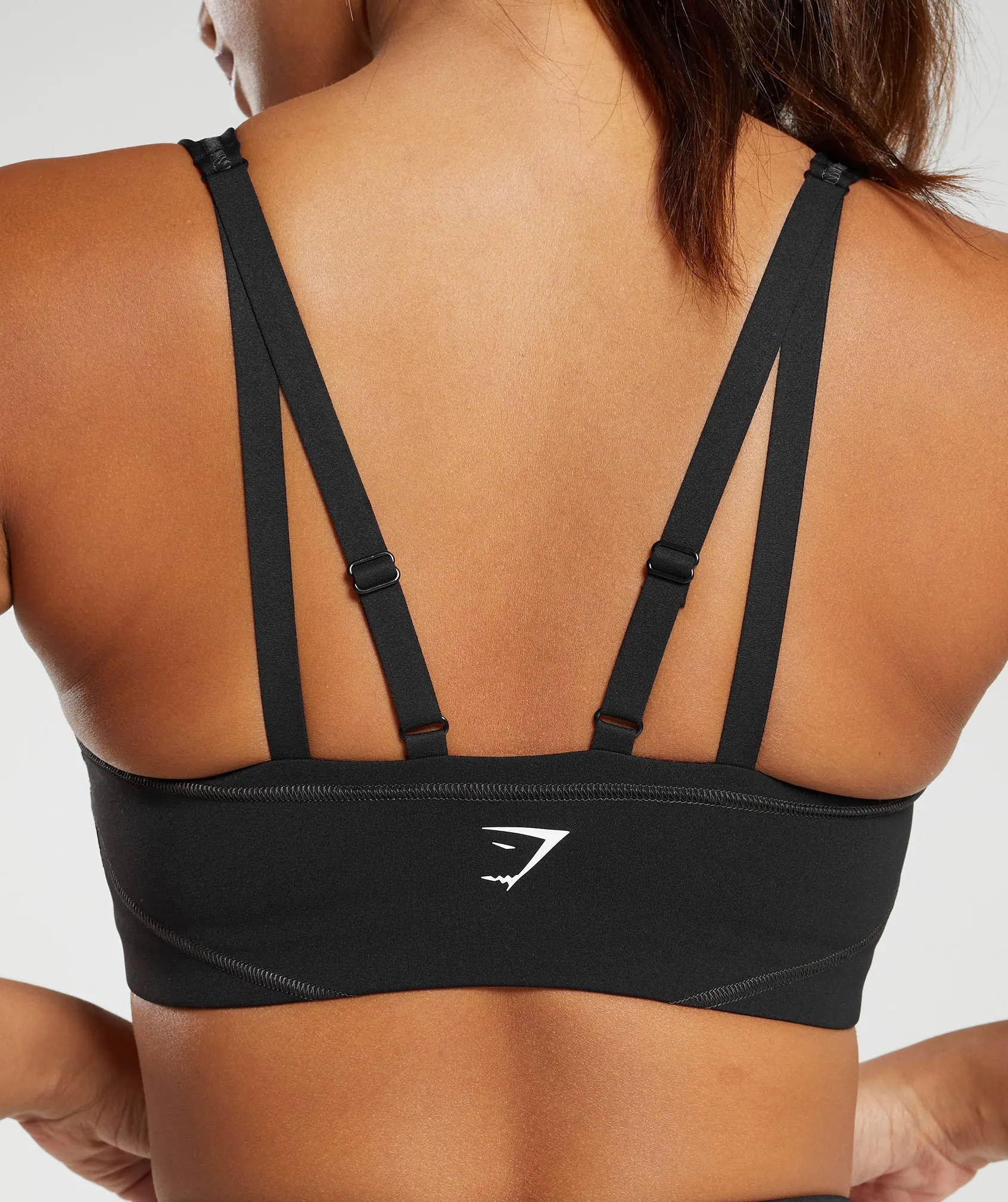 Gymshark Stitch Feature Sports Bra - Black