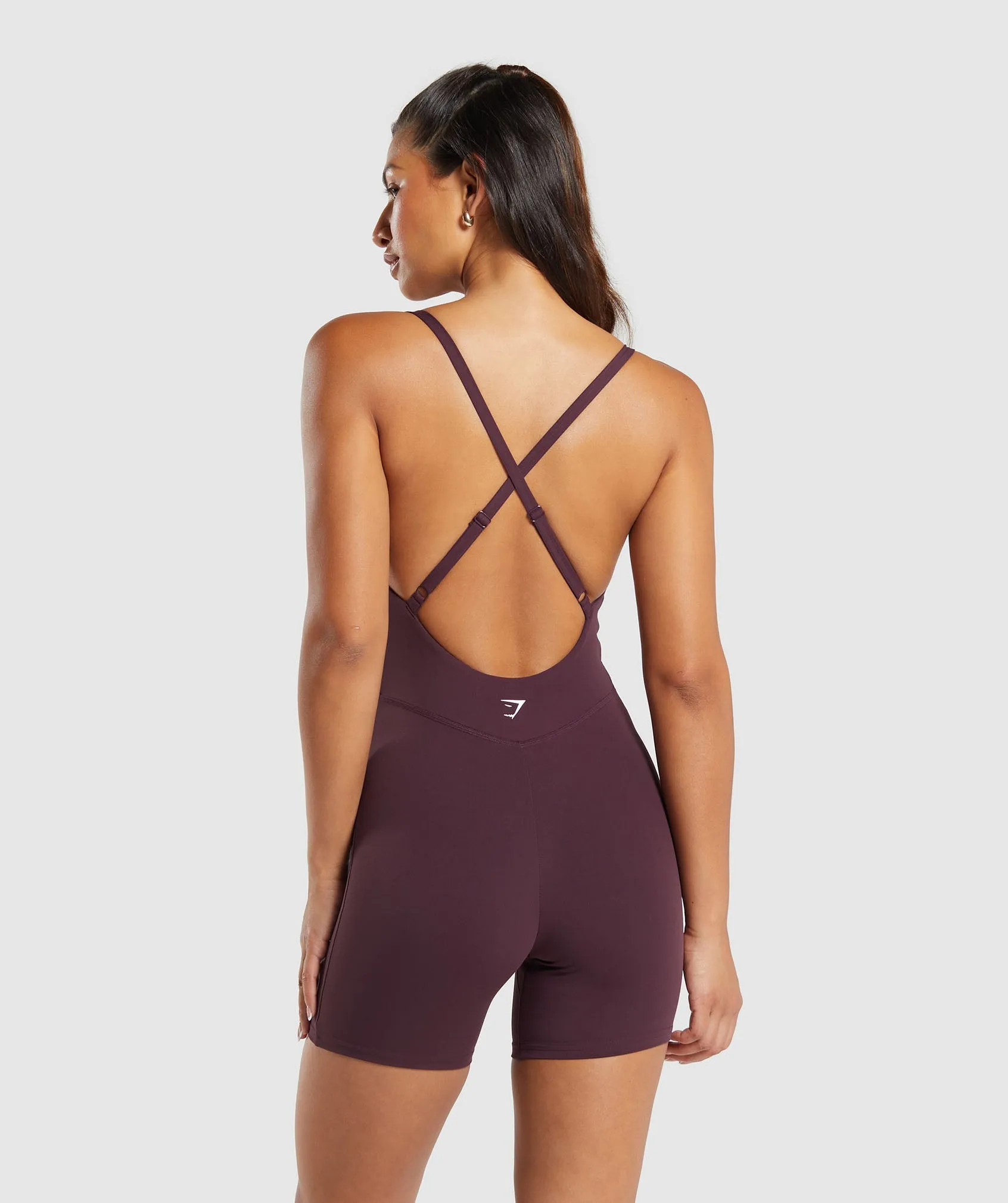 Gymshark Strappy All in One - Depth Purple