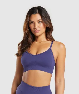 Gymshark Sweat Seamless Sports Bra 2.0 - Galaxy Purple