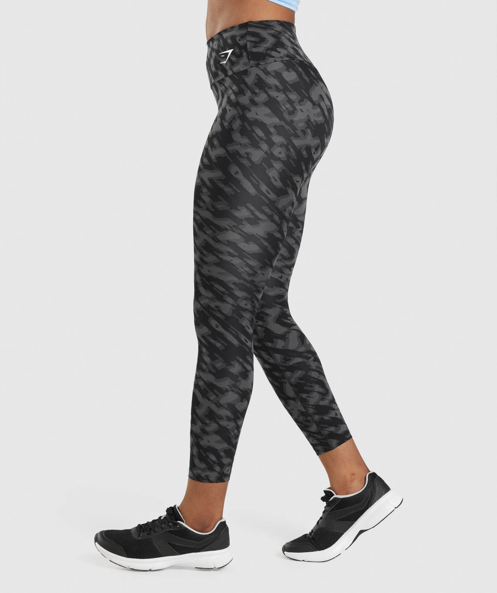 Gymshark Training Leggings - Black Print