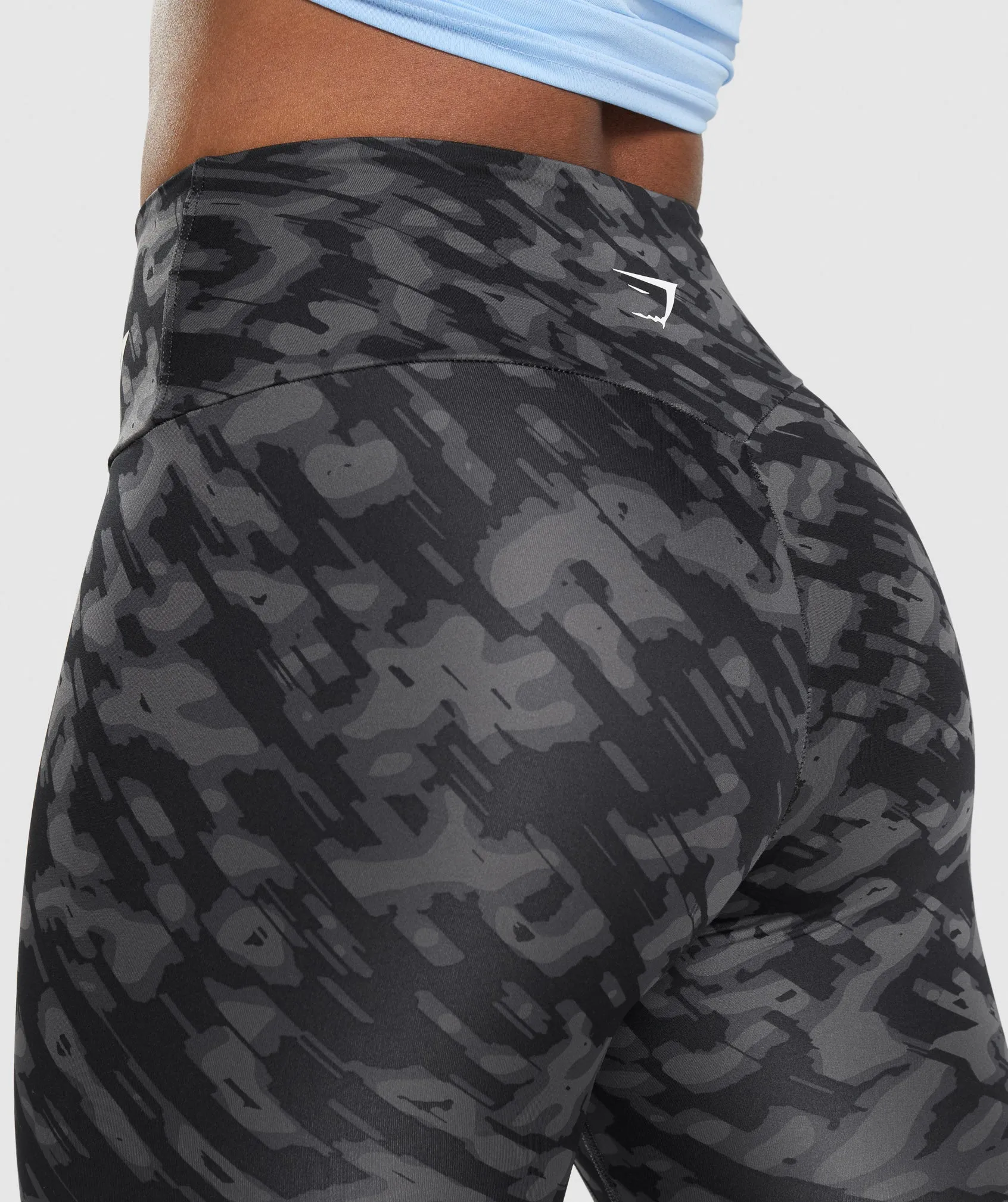 Gymshark Training Leggings - Black Print