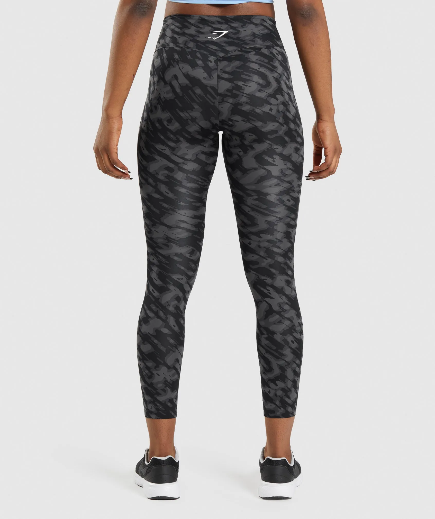 Gymshark Training Leggings - Black Print