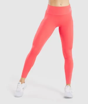 Gymshark Training Leggings - Red