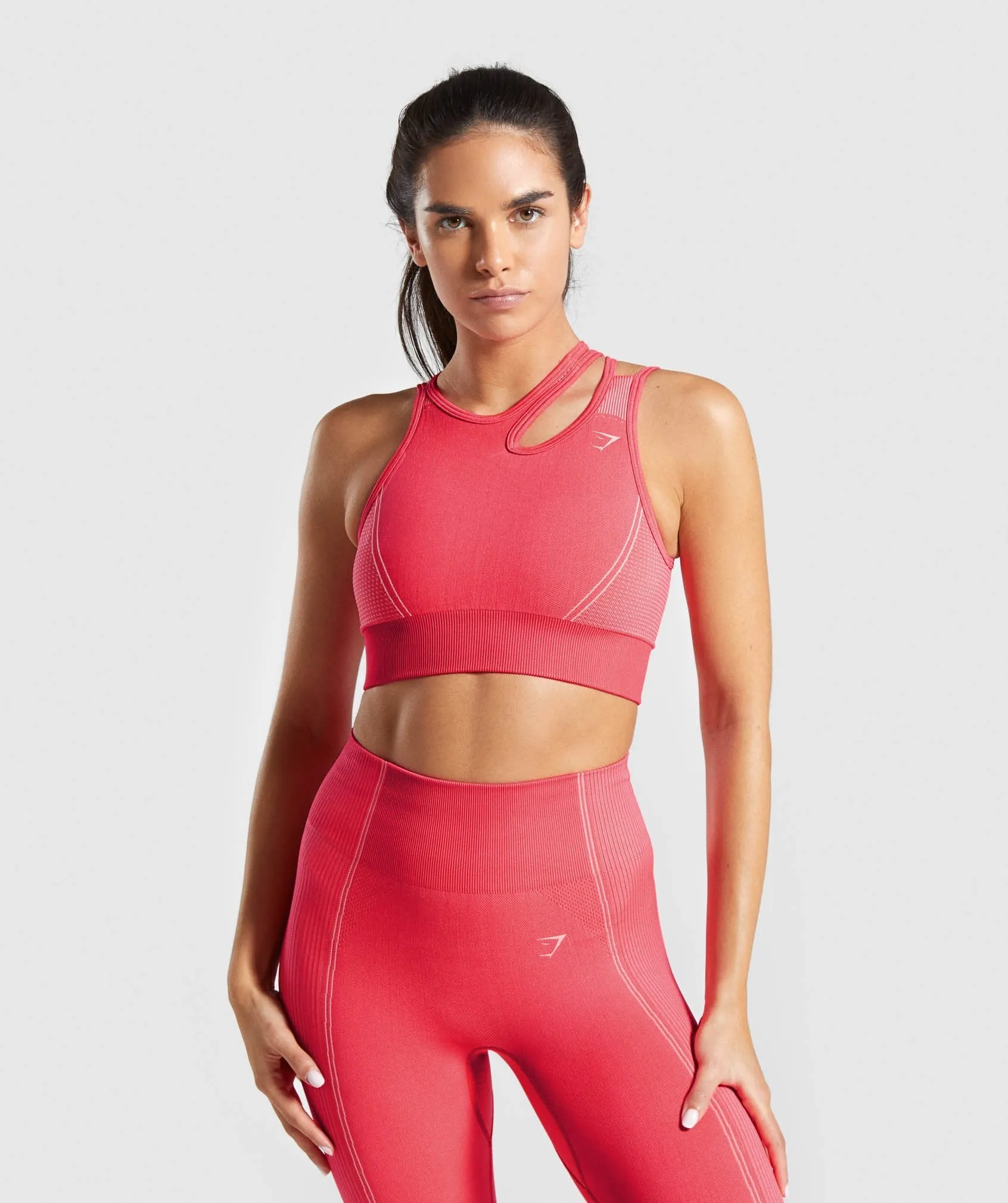 Gymshark Ultra Seamless Sports Bra - Pink