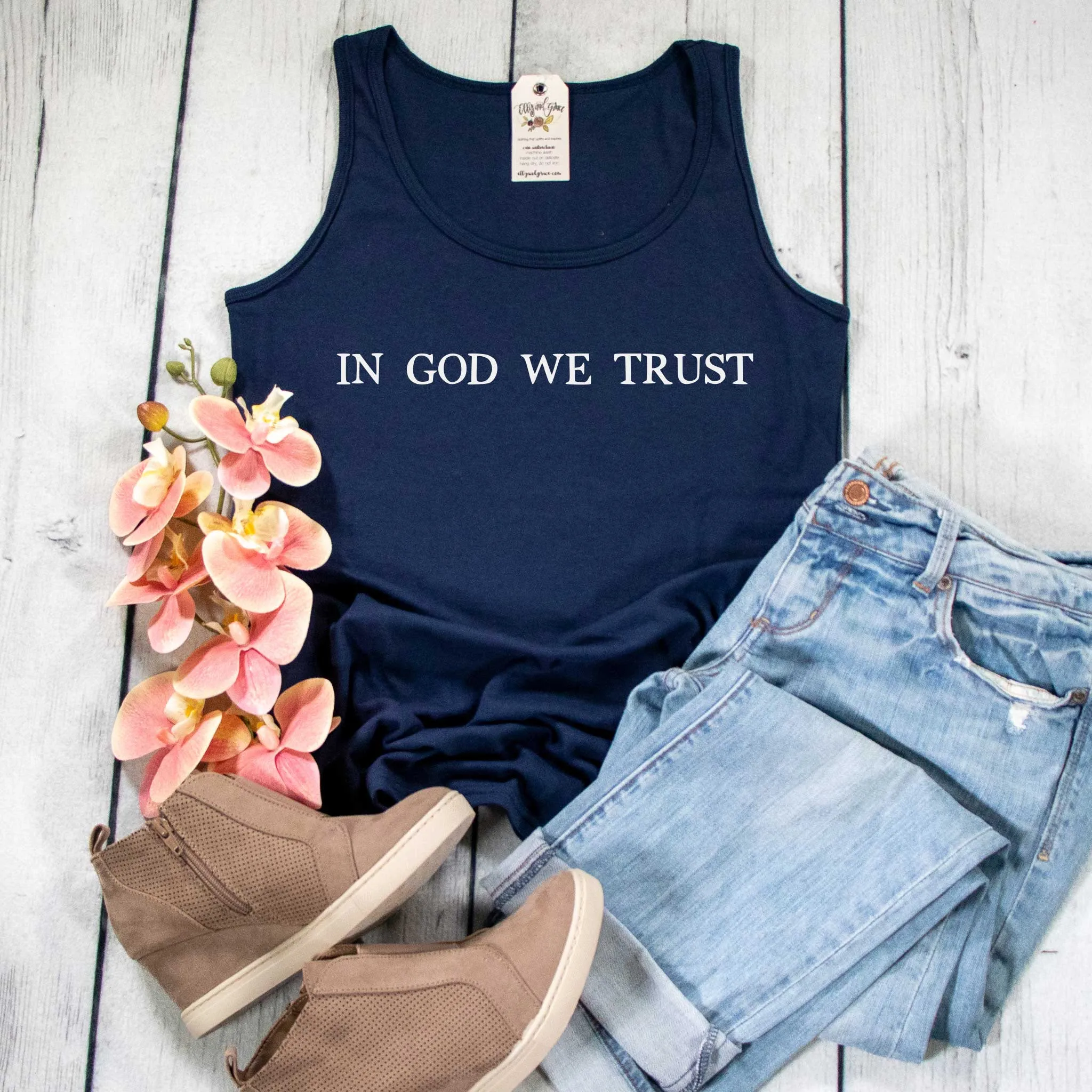 In God We Trust Tank Top