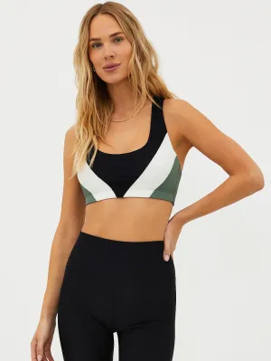 LUCIA TOP QUEEN PALM COLORBLOCK