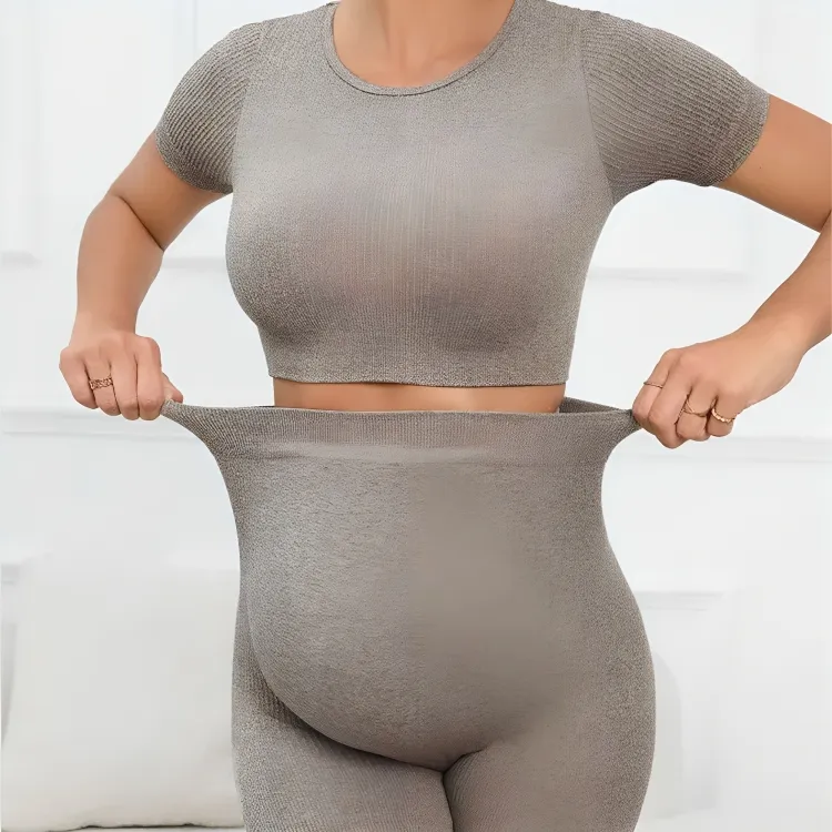 Maternity Seamless Yoga Set