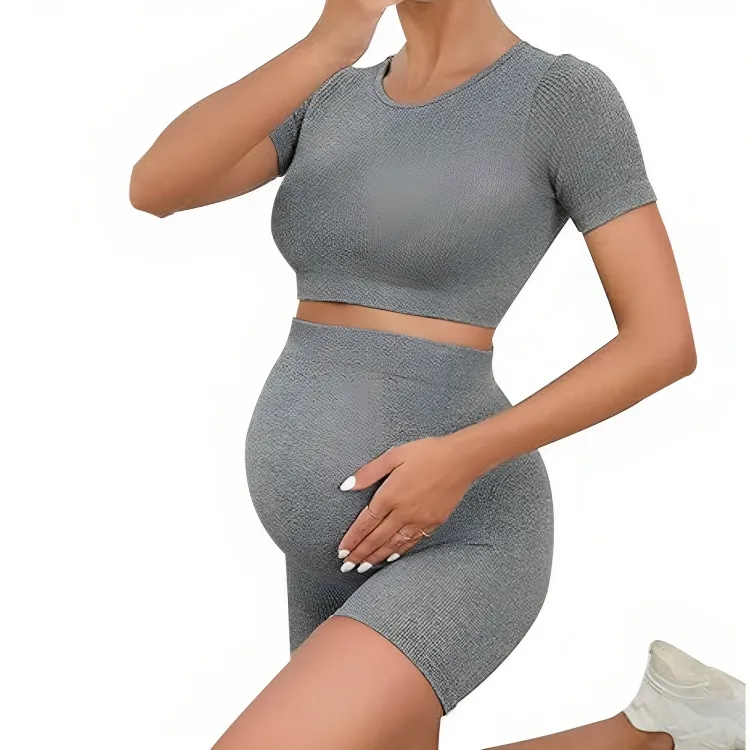 Maternity Seamless Yoga Set