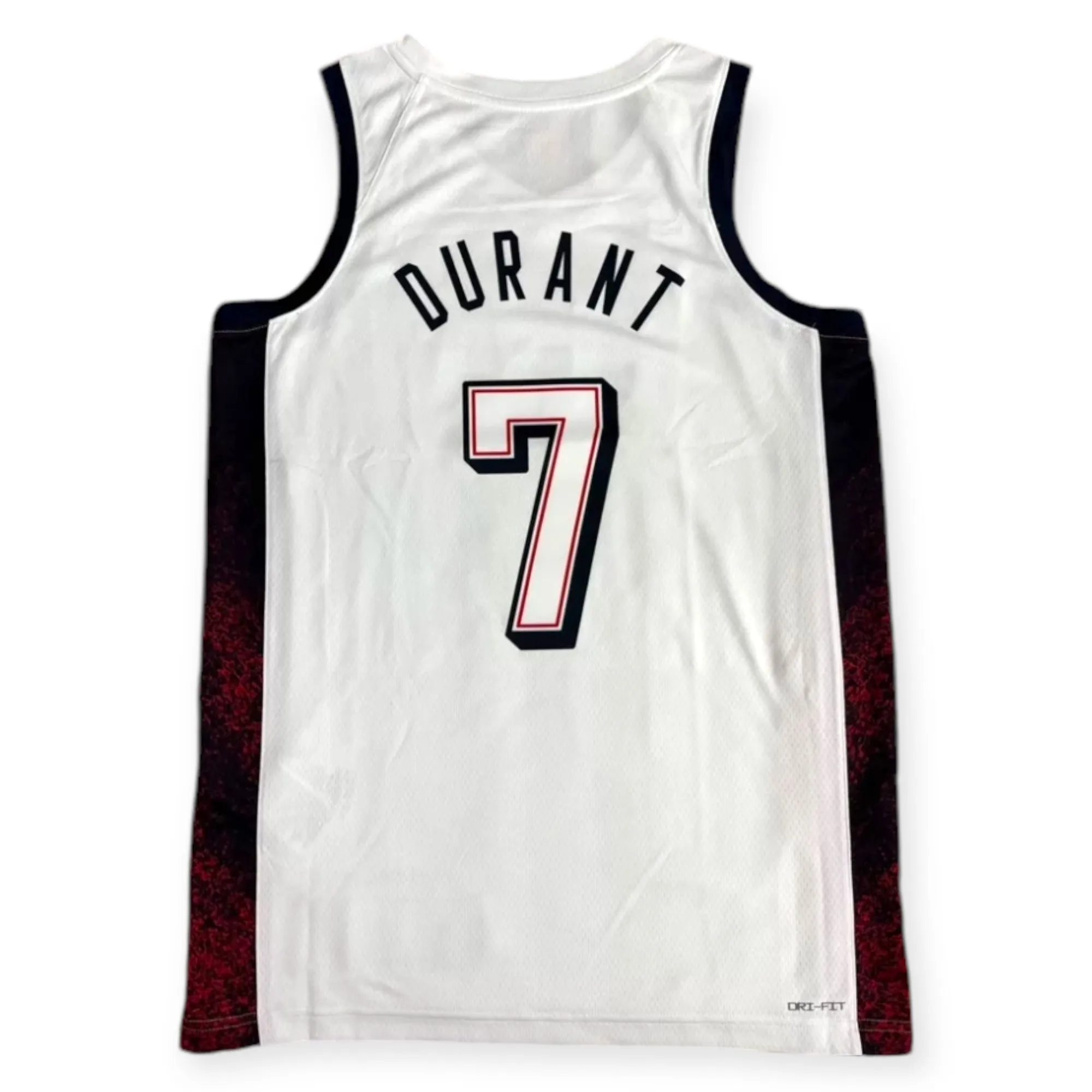 Nike 2024 Team USA Basketball Olympic Kevin Durant Swingman Jersey – White