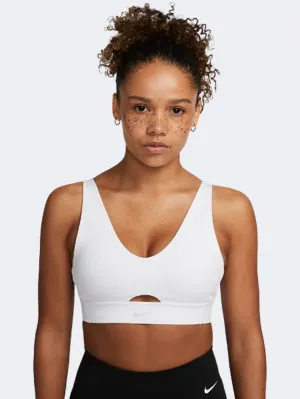 Nike Indy Plunge Cutout Women Training Bra White