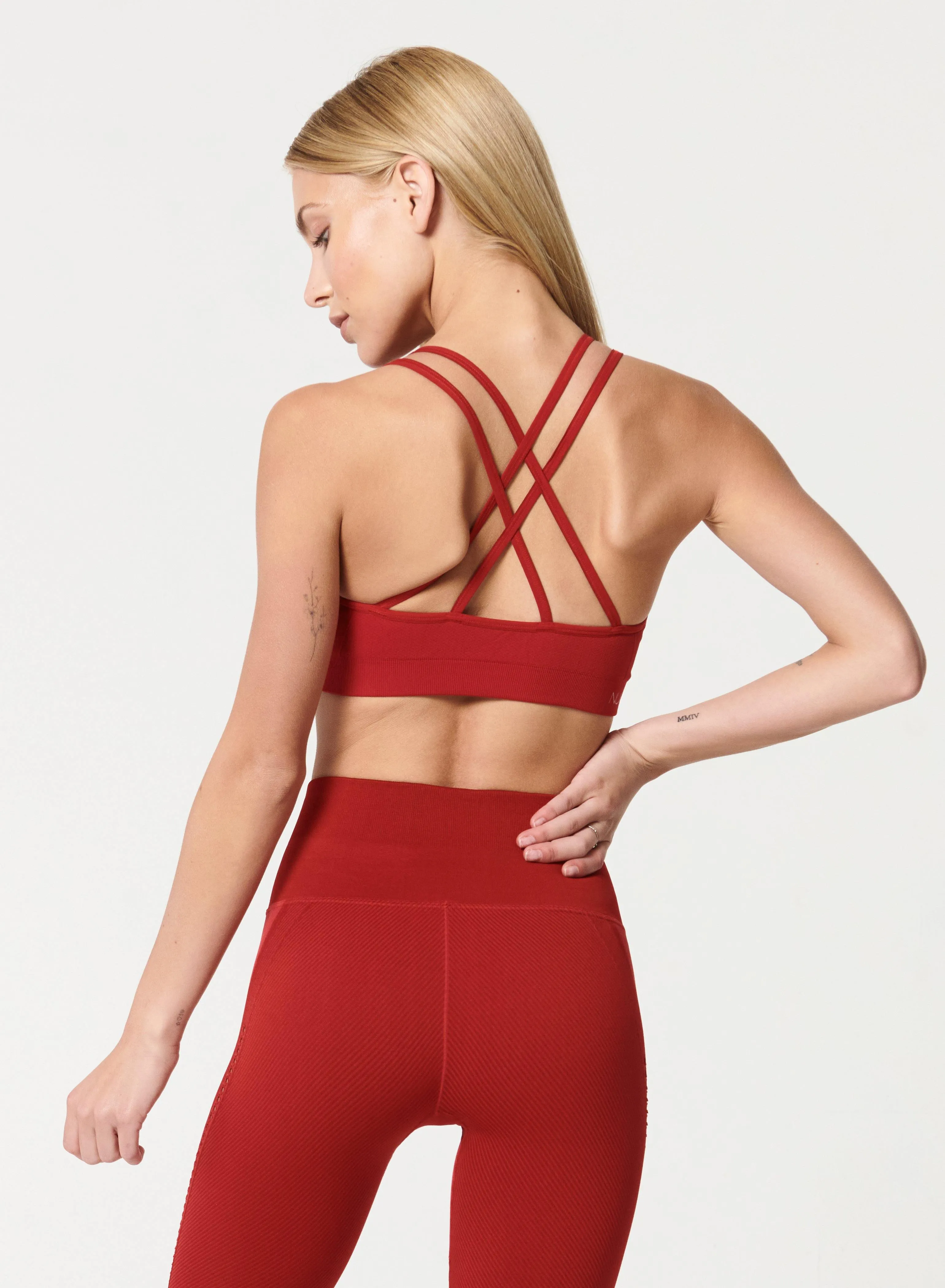 NUX Meditate Bra - Red