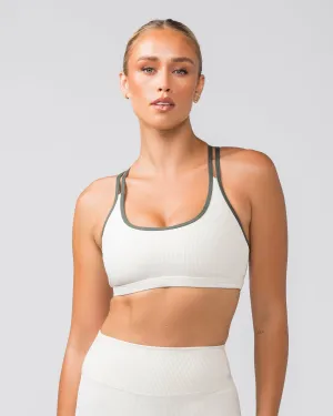 Outlines Rib Bra - Dew