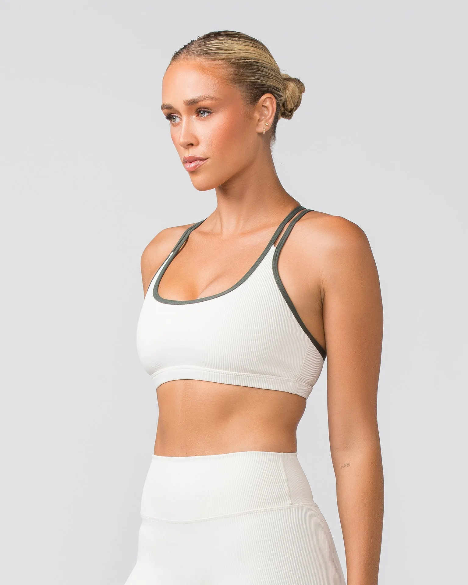 Outlines Rib Bra - Dew