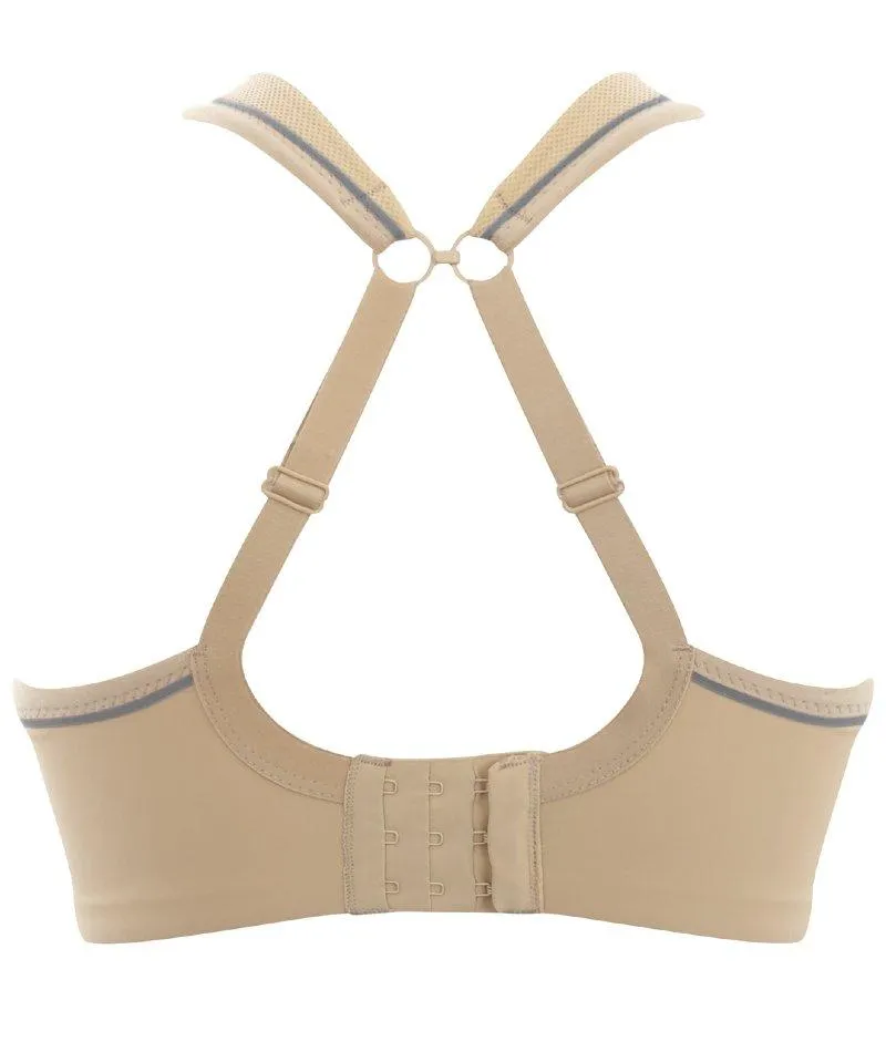 Panache Sport Power Underwired Sports Bra - Latte