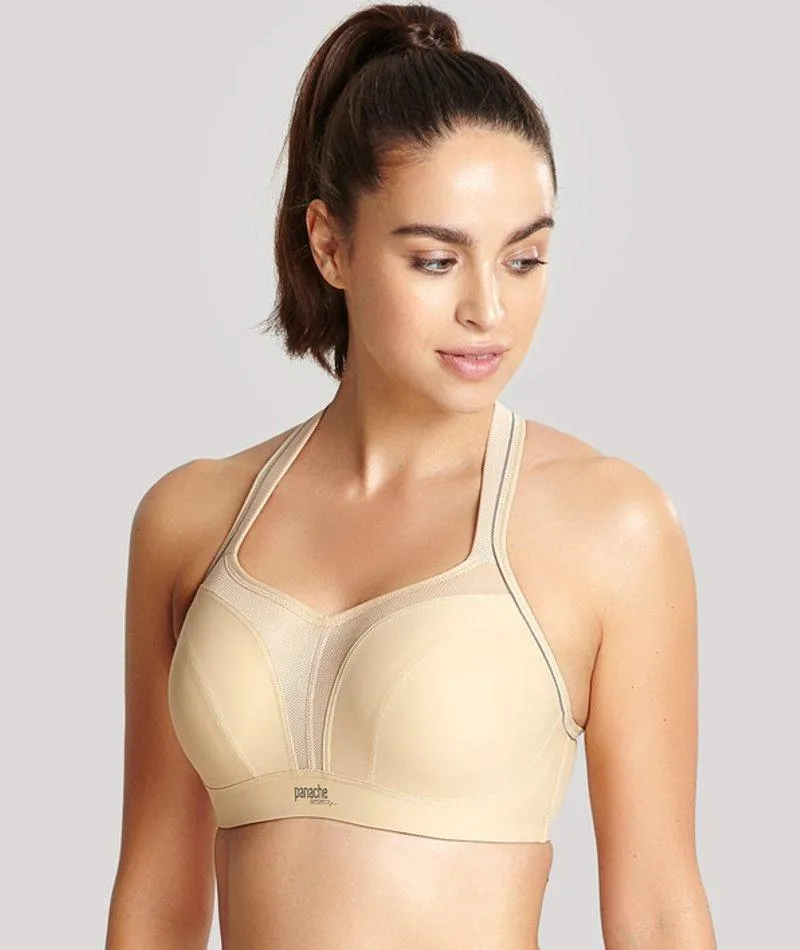 Panache Sport Power Underwired Sports Bra - Latte