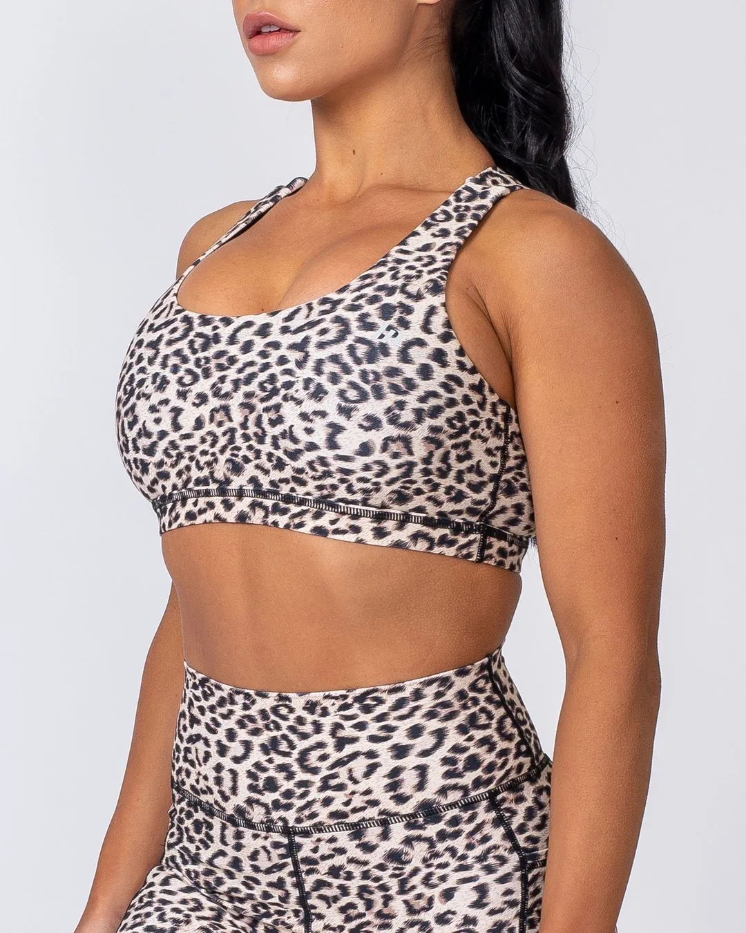 Power Bra - Yellow Leopard