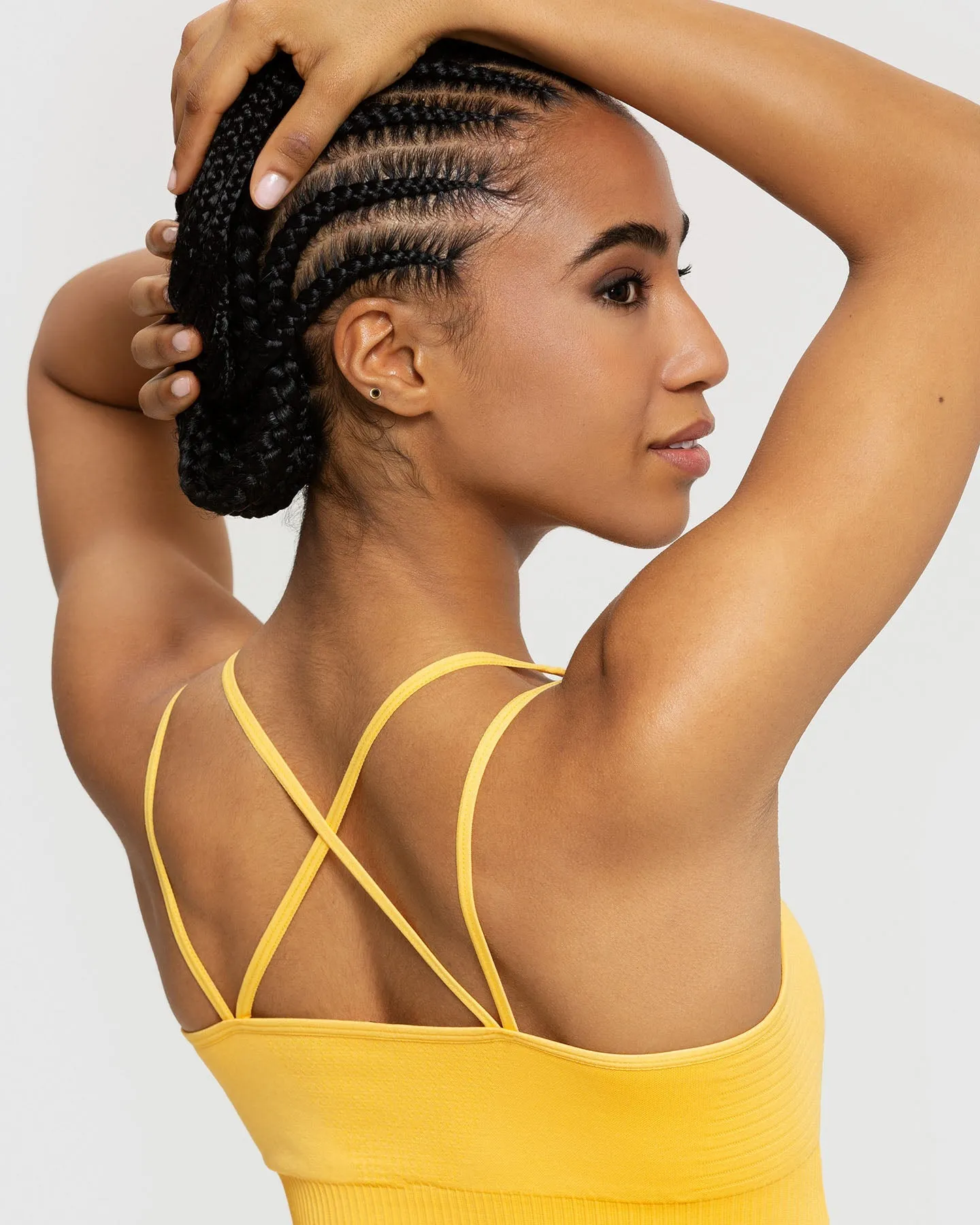 Power Seamless Sports Bra | Sorbet Orange