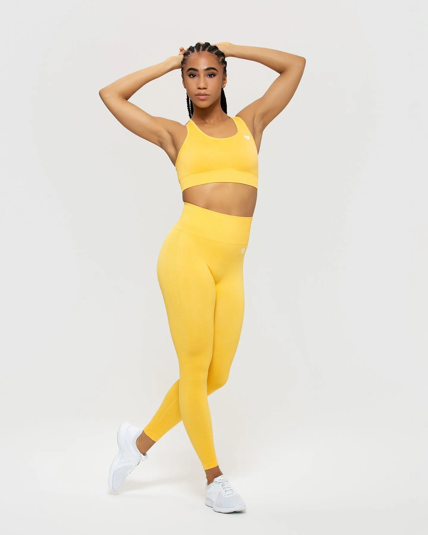 Power Seamless Sports Bra | Sorbet Orange