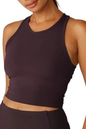 Powerbeyond Strive Cropped Tank - Rich Plum