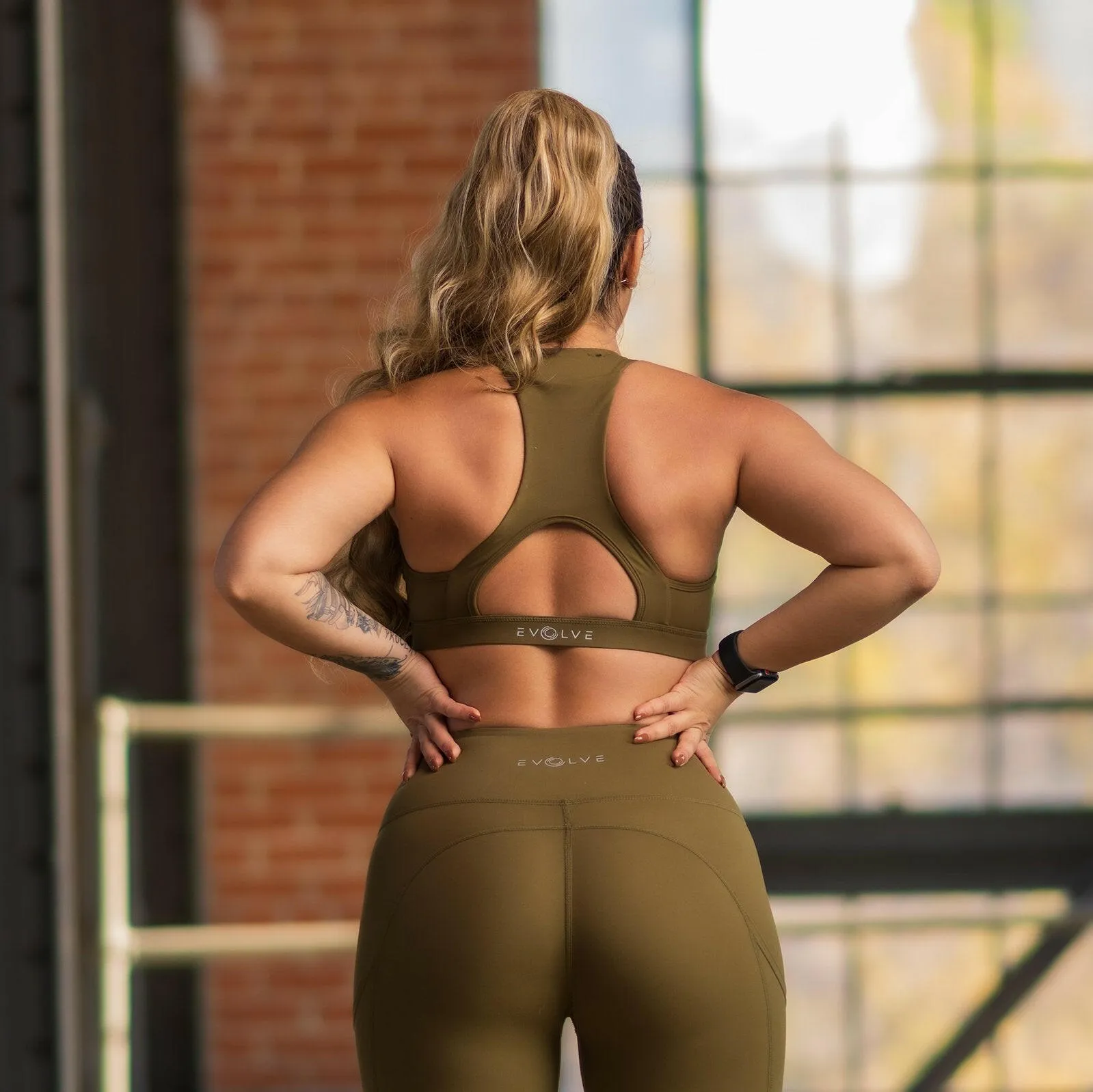 Princess Sports Bra - Olive