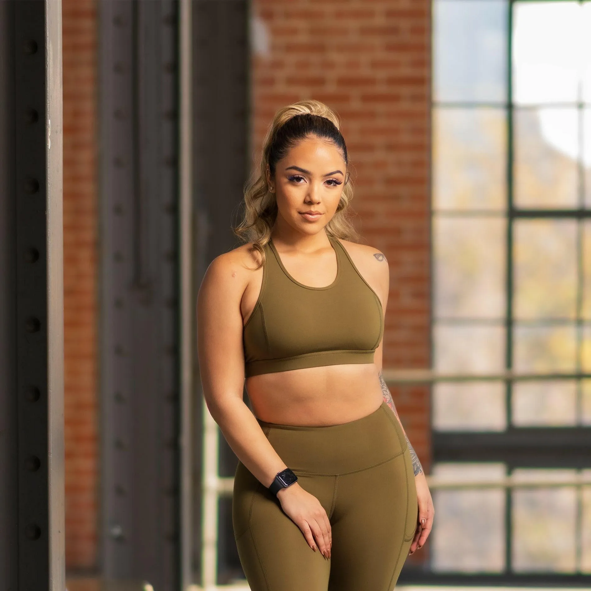 Princess Sports Bra - Olive