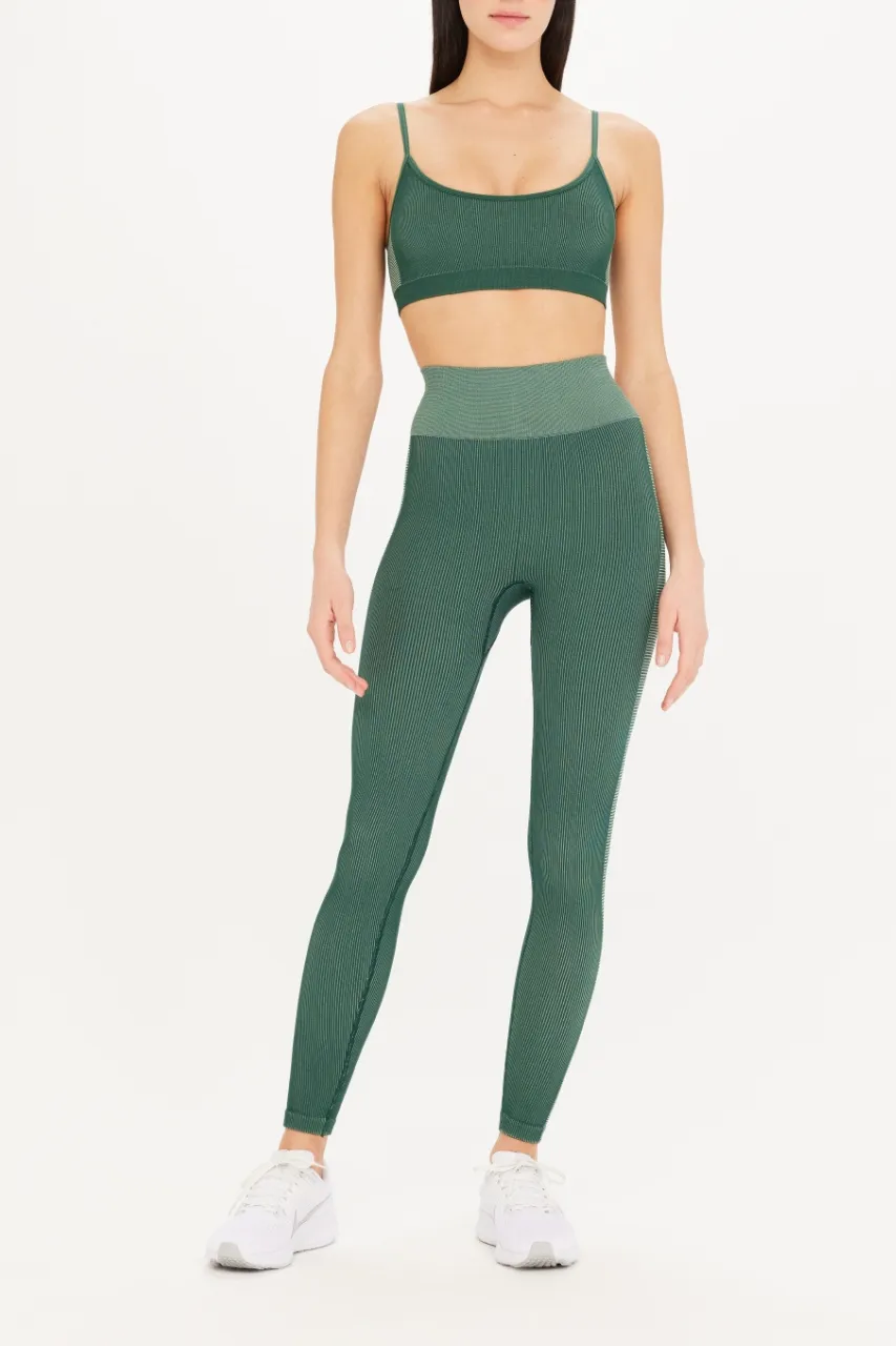 Ribbed Seamless 25in Midi Pant