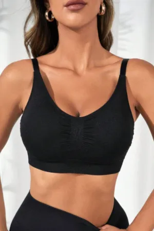 Scoop Neck Active Bra