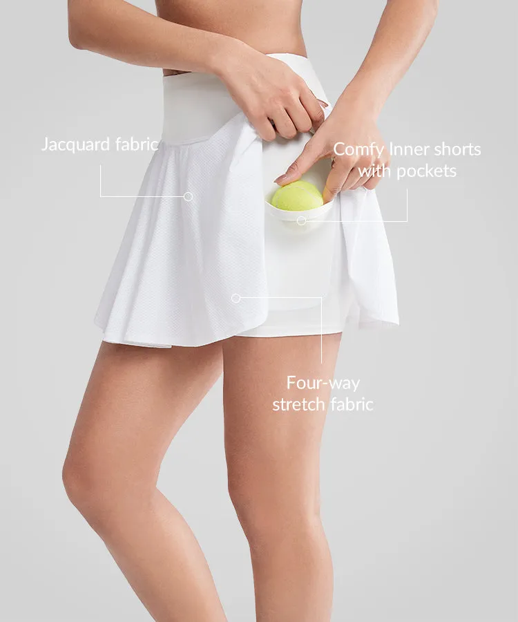 Sculpt Mesh Pockets Tennis Skirt | Women's Sports Skirt