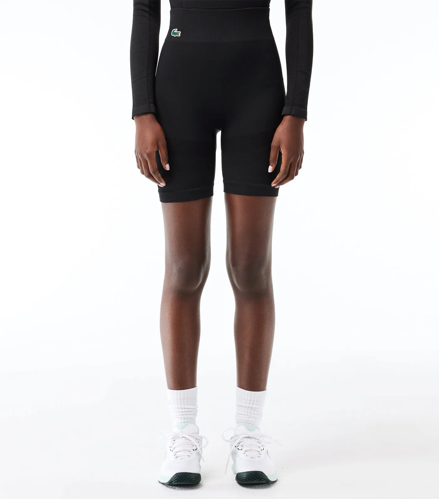 Seamless Sport Cycle Shorts Black