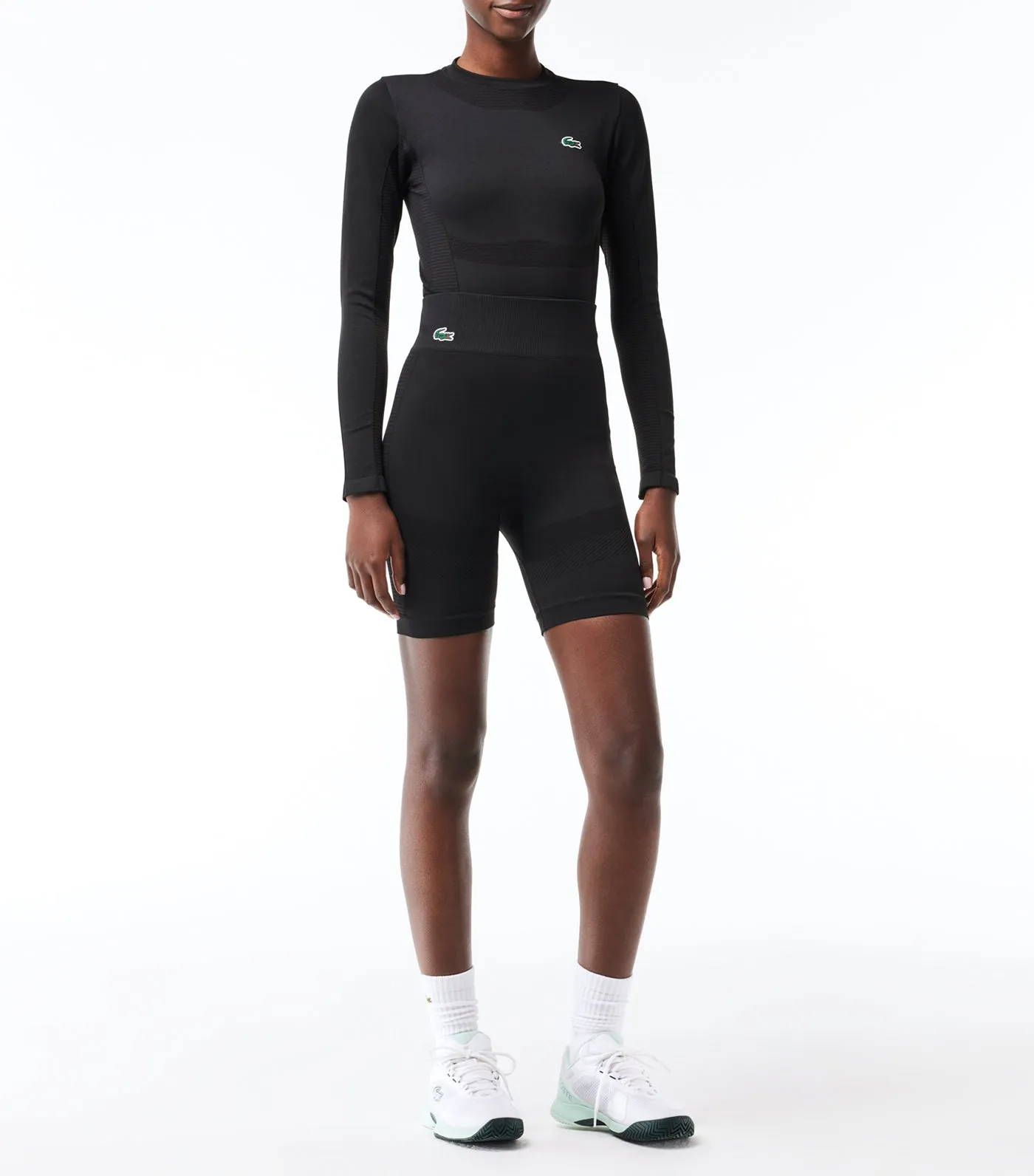 Seamless Sport Cycle Shorts Black