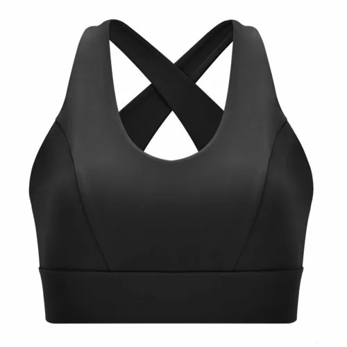 Seamless Yoga Bra Top Fashion Back Twist Slim Crop Top Sportswear