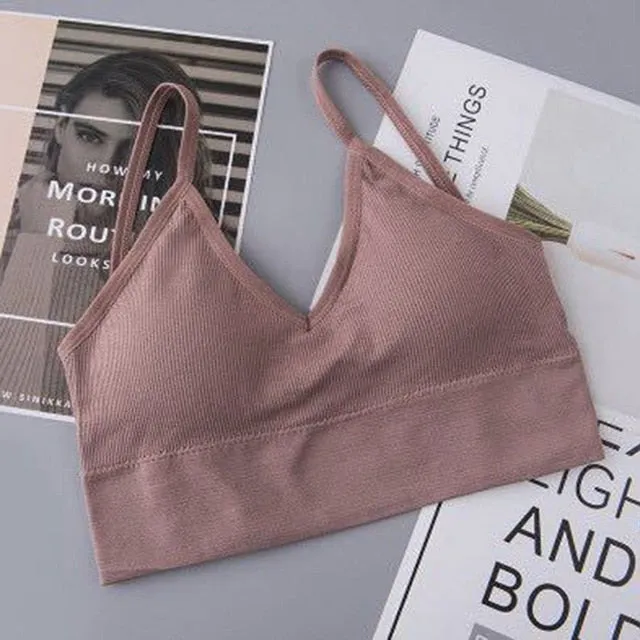 Seamless Yoga Bra