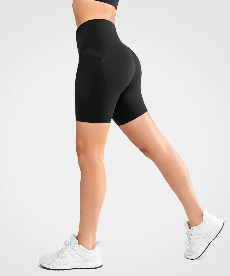 Shift High-Waist Tight Running Shorts 7‘’| Women's High Support Sports Shorts