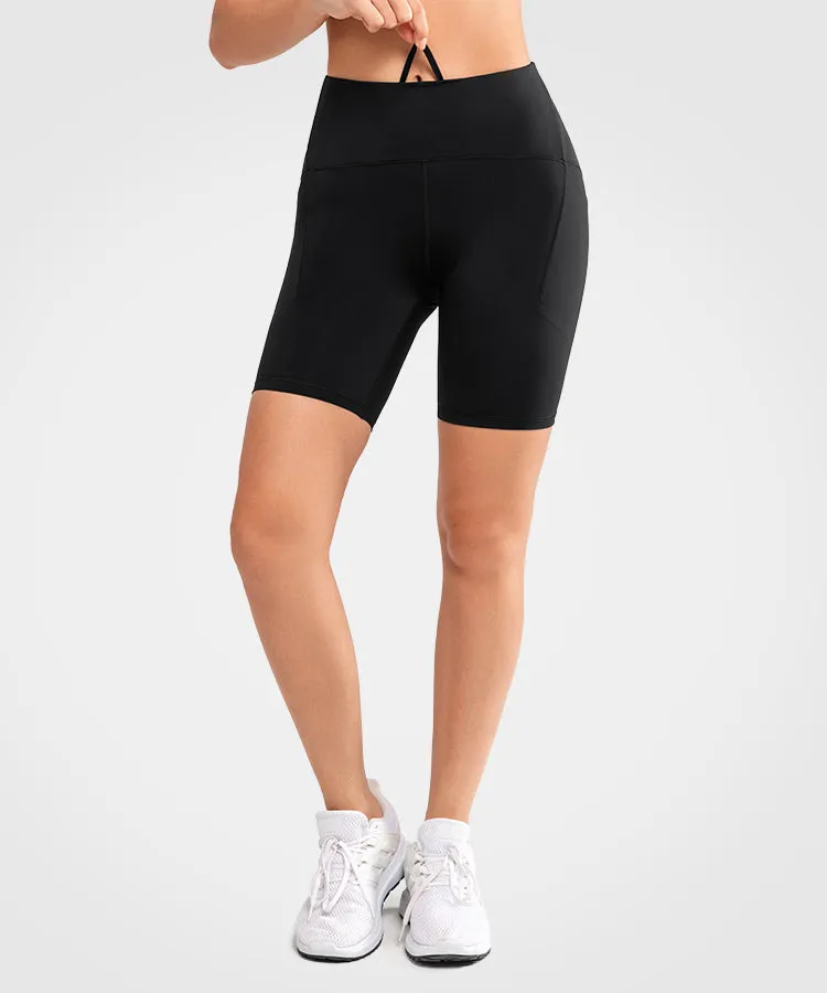 Shift High-Waist Tight Running Shorts 7‘’| Women's High Support Sports Shorts