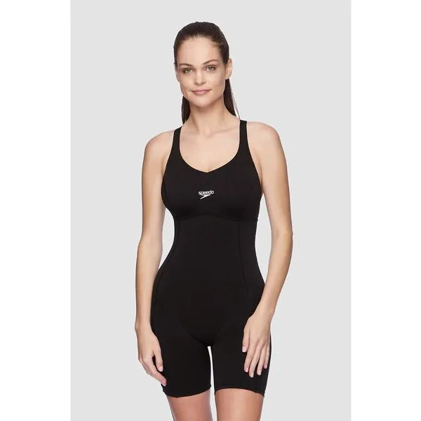 Speedo Womens Hydralift Legsuit - Black