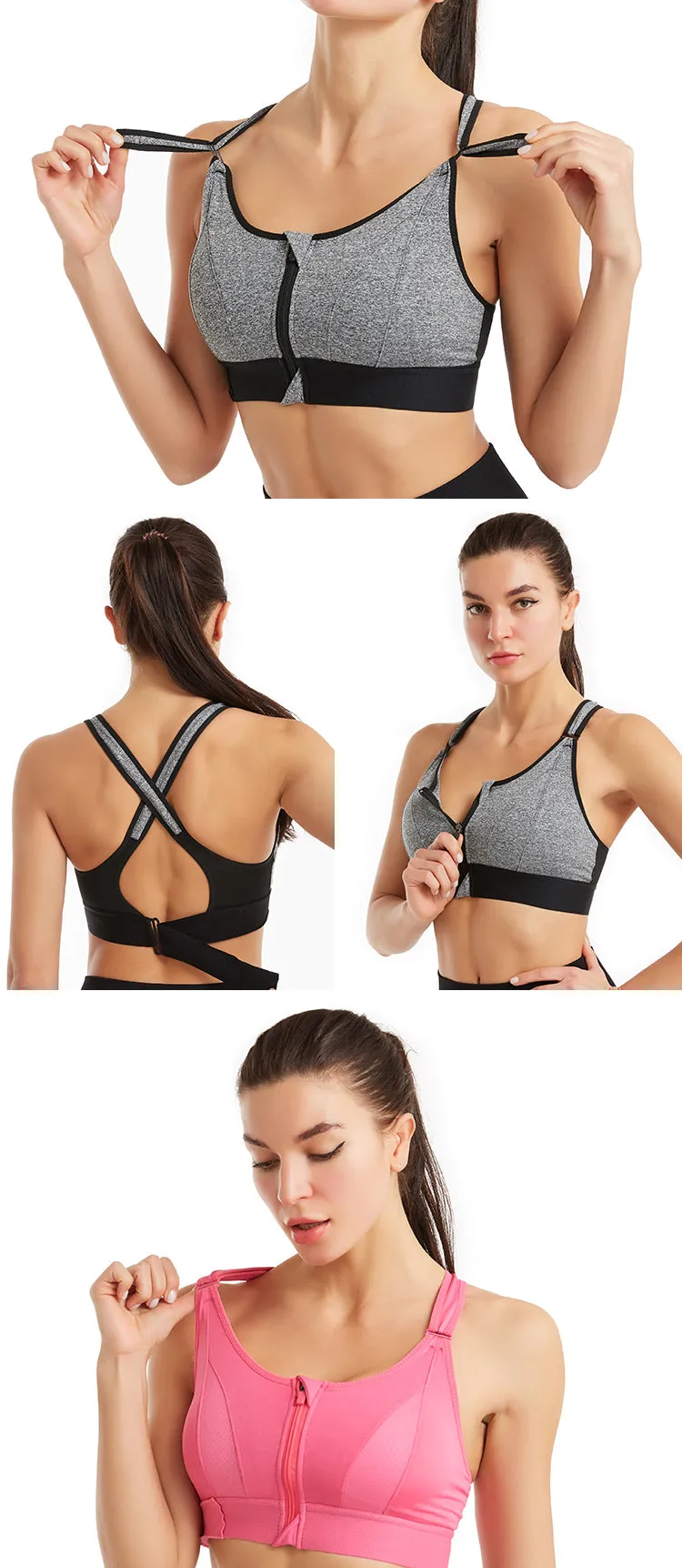 Sports Bra Tube Top Bralette Underwear Gym Without Bones Active Plus Size Invisible Seamless Fitness Bra Top