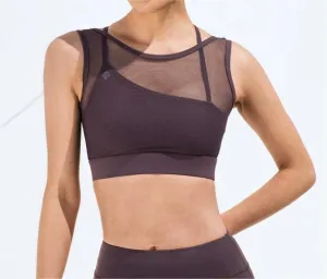 Sports Underwear Women Shockproof Push-up Mesh Backless Bra Women Quick Drying Fitness Yoga Wear Vest Summer Thin