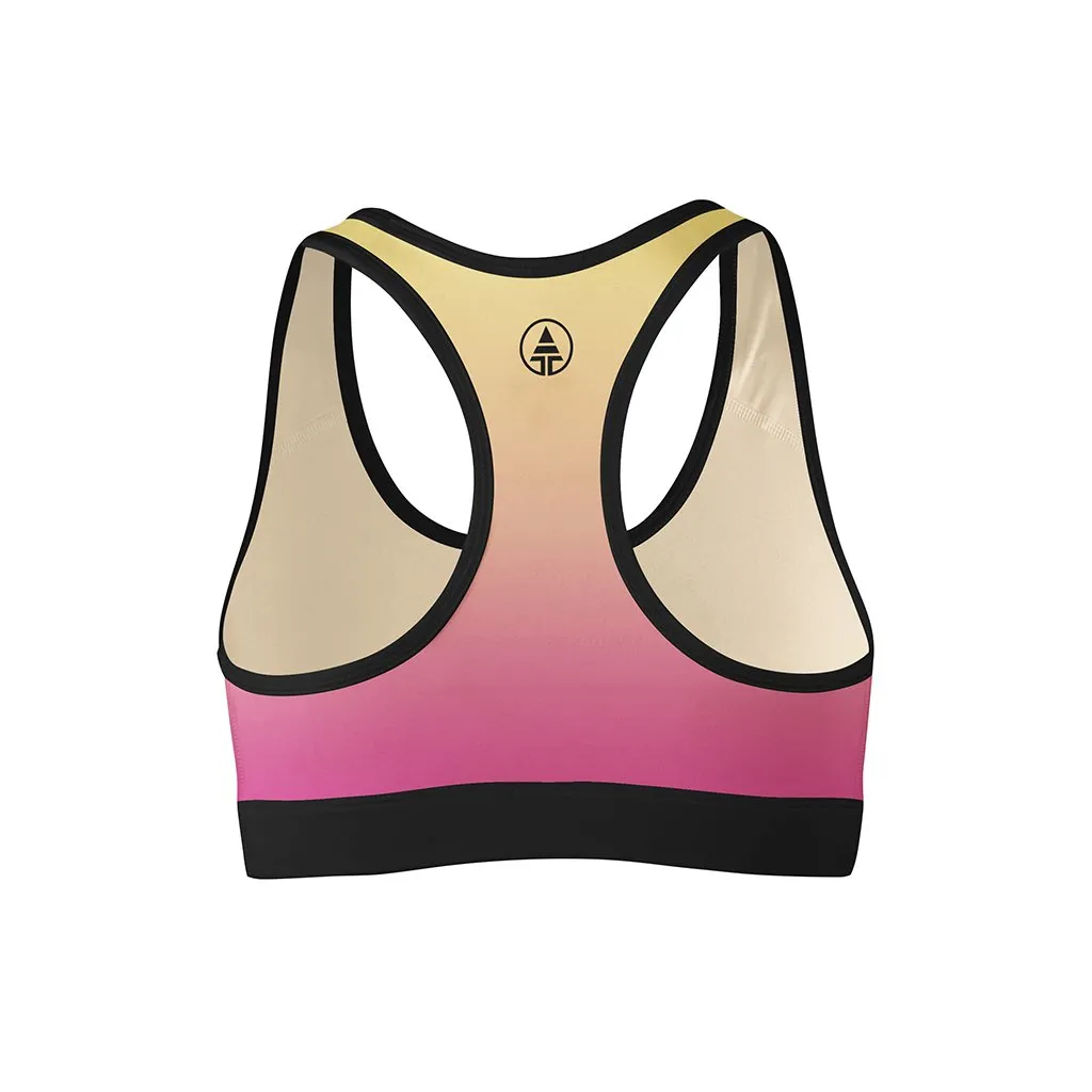 Summer Sunset Sports Bra