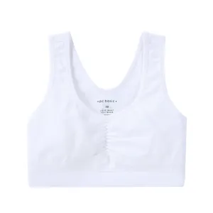 Teen Jersey 2pc Training Bra - White