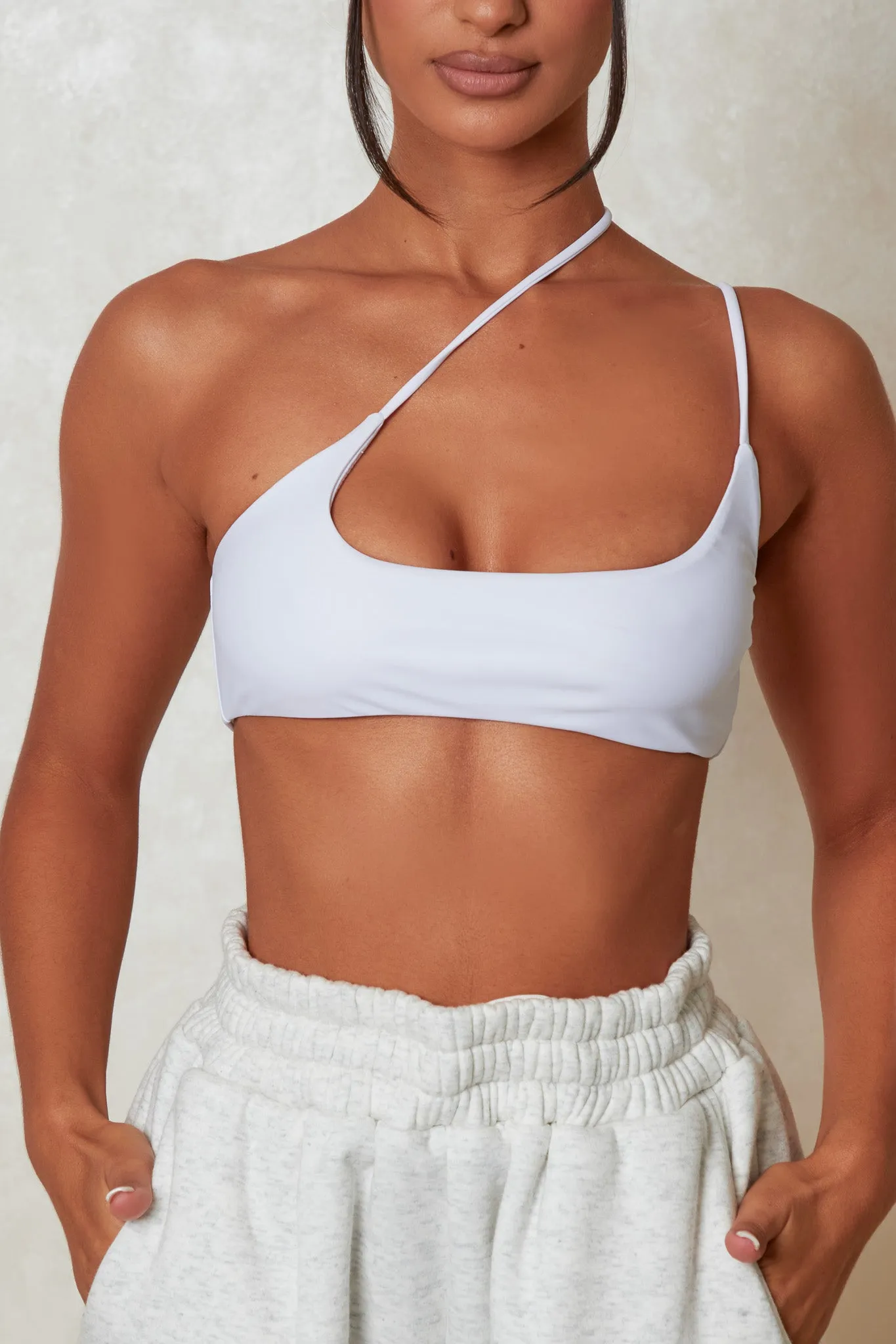 The Essentials Bralet - White